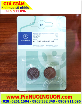 Mercedes-Benz CR2032; Pin Remote Ôtô Mercedes-Benz CR2032 lithium 3v /Vỉ 2 viên
